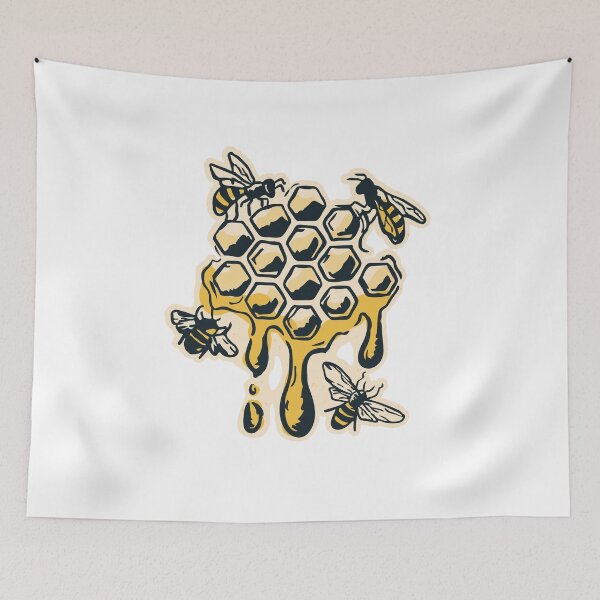 Item preview, honey bees beekeeper designed and sold by DerSenat.