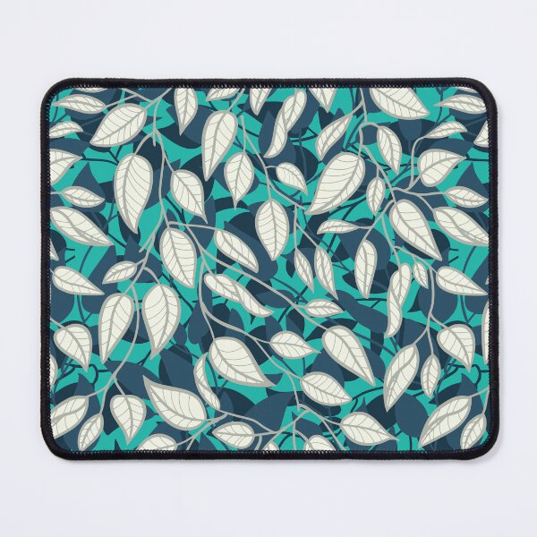 Item preview, Minimalist Leaf Line Art Illustration as a Seamless Surface Pattern Design designed and sold by ZaryaKiqo.