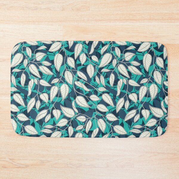 Item preview, Minimalist Leaf Line Art Illustration as a Seamless Surface Pattern Design designed and sold by ZaryaKiqo.