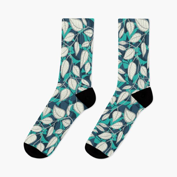 Item preview, Minimalist Leaf Line Art Illustration as a Seamless Surface Pattern Design designed and sold by ZaryaKiqo.