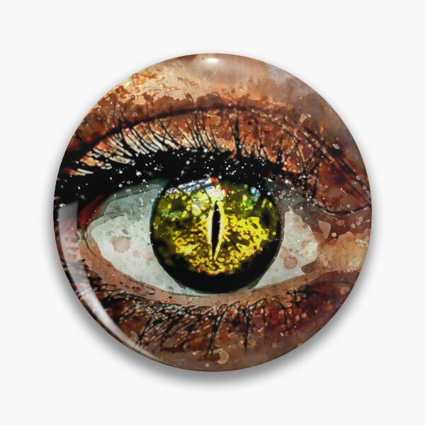 Item preview, Watercolor crocodile eye designed and sold by CCC2021.