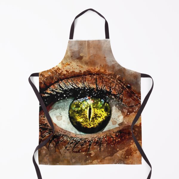 Item preview, Watercolor crocodile eye designed and sold by CCC2021.