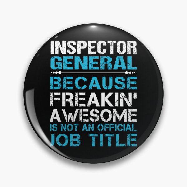Item preview, Inspector General T Shirt - Freaking Awesome Job Gift Item Tee designed and sold by oetate4774.