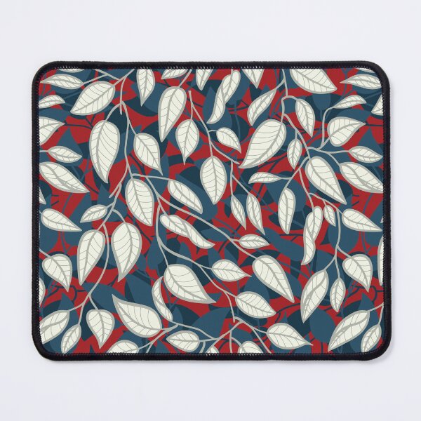 Item preview, Minimalist Leaf Line Art Illustration as a Seamless Surface Pattern Design designed and sold by ZaryaKiqo.