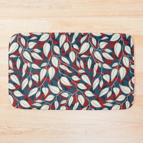 Item preview, Minimalist Leaf Line Art Illustration as a Seamless Surface Pattern Design designed and sold by ZaryaKiqo.
