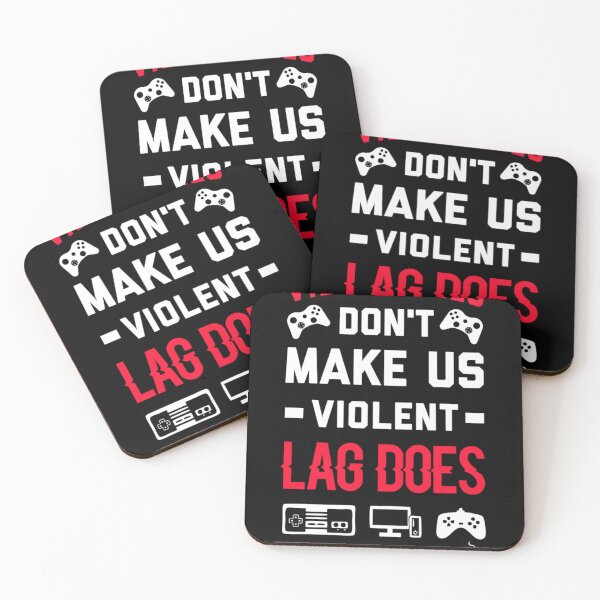 Item preview, Video Games Don&x27;t Make Us Violent Lag Does - Video Games Essential . designed and sold by MaryFrazie.