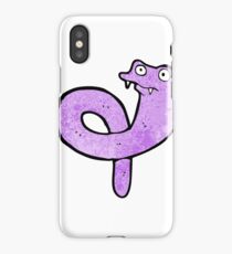 cartoon snake iPhone Case