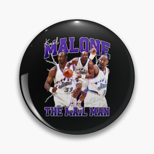Item preview, KARL MALONE The Mail Man Basketball Legend Signature Vintage Retro 80s 90s Bootleg Rap Style designed and sold by Jonas Homenick ⭐⭐⭐⭐⭐(316).