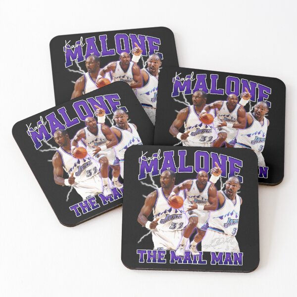 Item preview, KARL MALONE The Mail Man Basketball Legend Signature Vintage Retro 80s 90s Bootleg Rap Style designed and sold by Jonas Homenick ⭐⭐⭐⭐⭐(316).