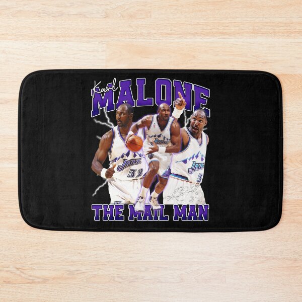 Item preview, KARL MALONE The Mail Man Basketball Legend Signature Vintage Retro 80s 90s Bootleg Rap Style designed and sold by Jonas Homenick ⭐⭐⭐⭐⭐(316).