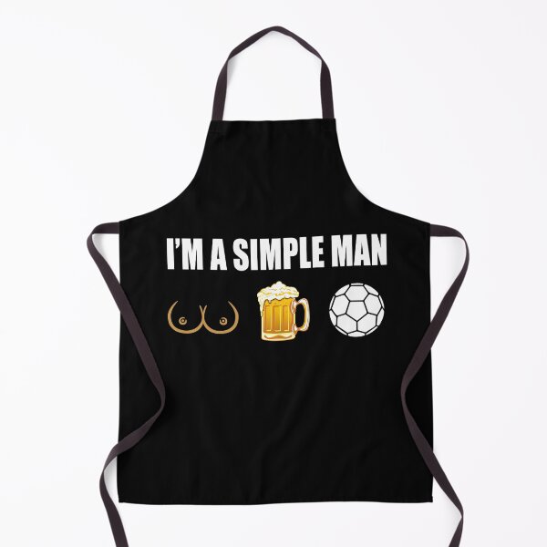 Item preview, HANDBALL, i am a simple man, funny sport, funny designed and sold by Chapman88.