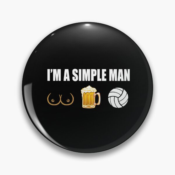 Item preview, NETBALL, i am a simple man, funny sport, funny designed and sold by Chapman88.