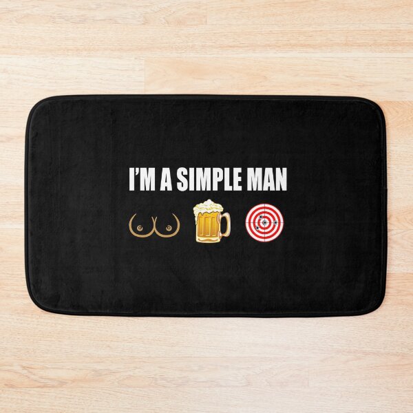 Item preview, SHOOTING, i am a simple man, funny sport, funny designed and sold by Chapman88.