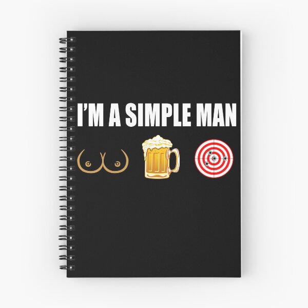 Item preview, SHOOTING, i am a simple man, funny sport, funny designed and sold by Chapman88.