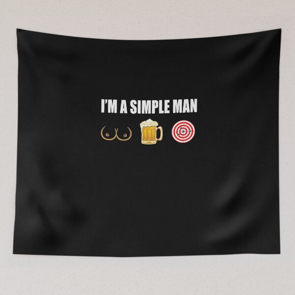 Item preview, SHOOTING, i am a simple man, funny sport, funny designed and sold by Chapman88.