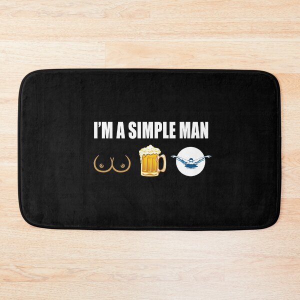 Item preview, SWIMMING, i am a simple man, funny sport, funny designed and sold by Chapman88.