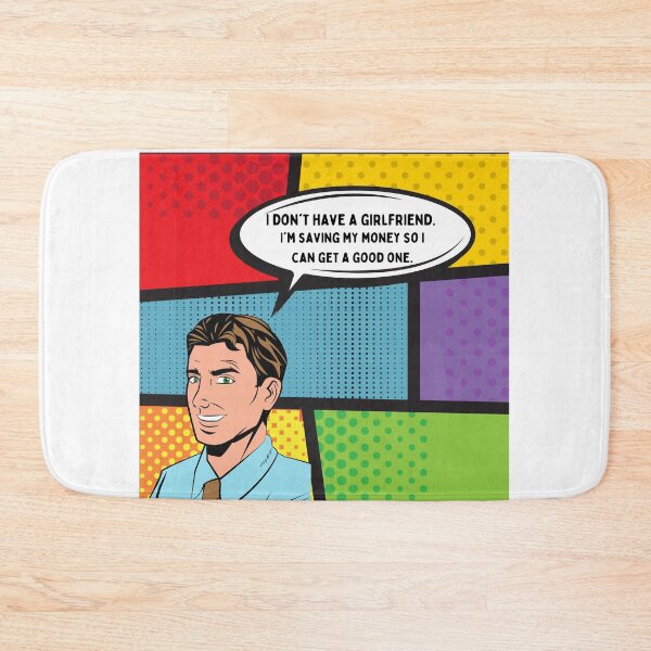 Item preview, I don't have a girlfriend Retro comic designed and sold by ShaneinJapan.
