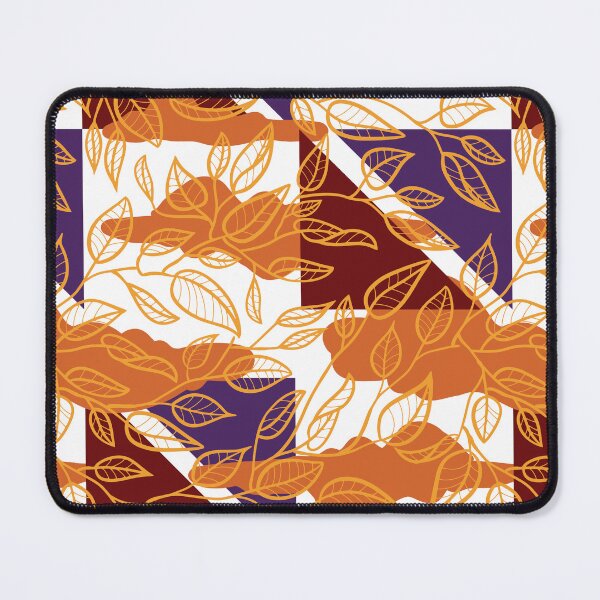 Item preview, Minimalist Leaf Line Art Illustration as a Seamless Surface Pattern Design designed and sold by ZaryaKiqo.
