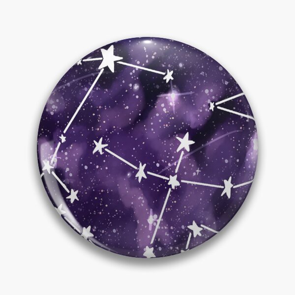 Item preview, Space constellation purple designed and sold by EllenorMererid.