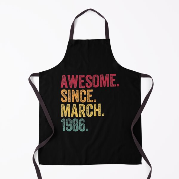 Item preview, Awesome Since March 1986 36th Birthday Gift 36 Years Old  designed and sold by laurenm233.