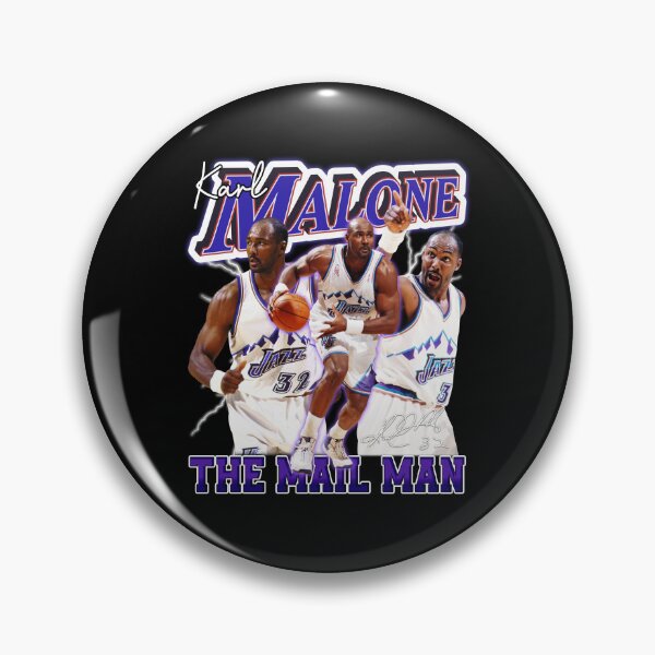 Item preview, Vintage KARL MALONE The Mail Man Basketball Legend Signature Retro 80s 90s Bootleg Rap Style designed and sold by Jonas Homenick ⭐⭐⭐⭐⭐(316).