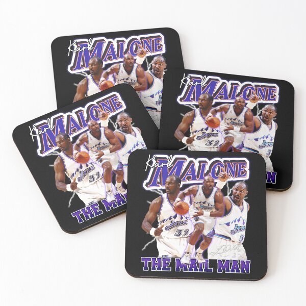 Item preview, Vintage KARL MALONE The Mail Man Basketball Legend Signature Retro 80s 90s Bootleg Rap Style designed and sold by Jonas Homenick ⭐⭐⭐⭐⭐(316).