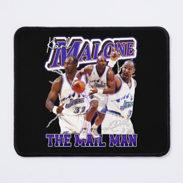 Item preview, Vintage KARL MALONE The Mail Man Basketball Legend Signature Retro 80s 90s Bootleg Rap Style designed and sold by Jonas Homenick ⭐⭐⭐⭐⭐(316).