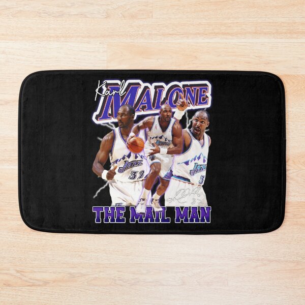 Item preview, Vintage KARL MALONE The Mail Man Basketball Legend Signature Retro 80s 90s Bootleg Rap Style designed and sold by Jonas Homenick ⭐⭐⭐⭐⭐(316).