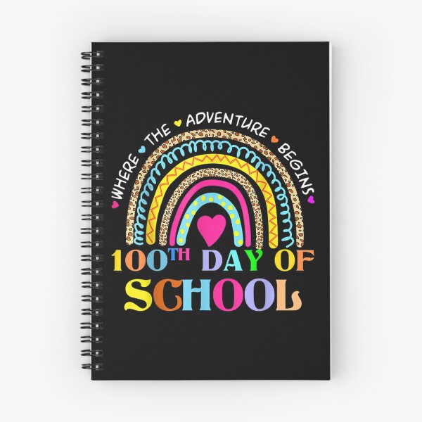 Item preview, 100 Days Smarter Happy 100th Day Of School Rainbow Leopard  designed and sold by 77tara.