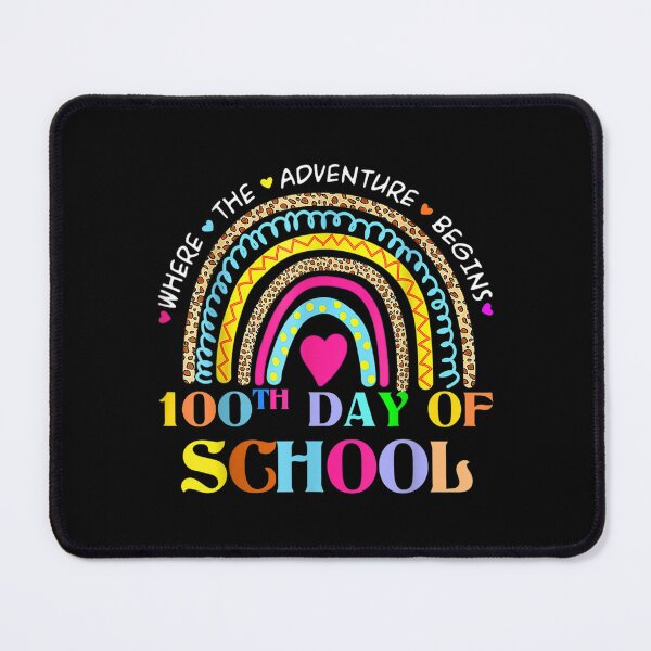 Item preview, 100 Days Smarter Happy 100th Day Of School Rainbow Leopard  designed and sold by 77tara.