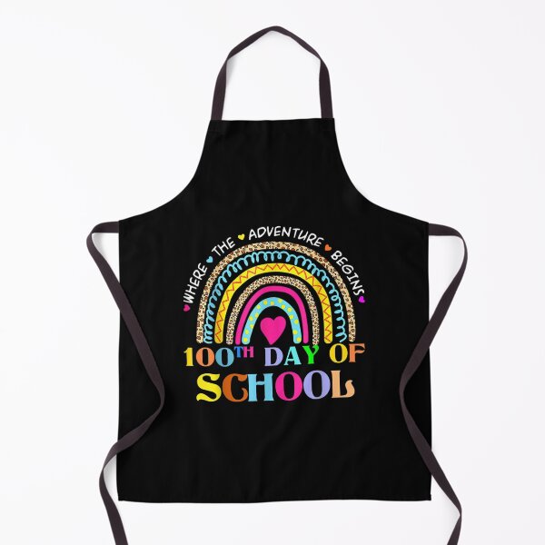 Item preview, 100 Days Smarter Happy 100th Day Of School Rainbow Leopard designed and sold by 77tara.