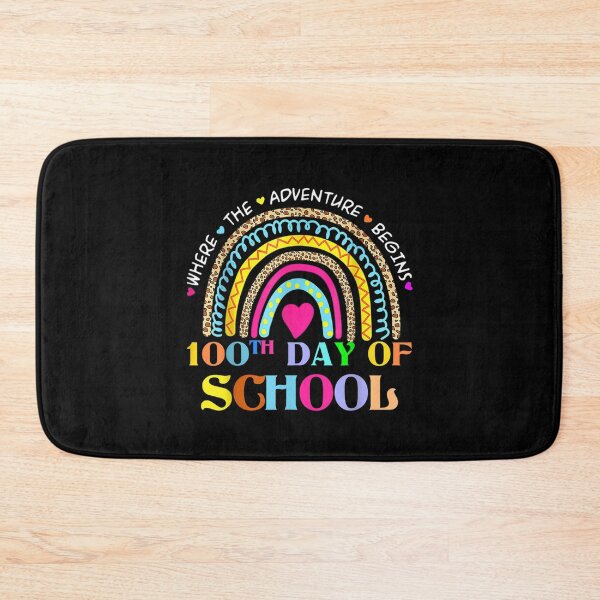 Item preview, 100 Days Smarter Happy 100th Day Of School Rainbow Leopard  designed and sold by 77tara.
