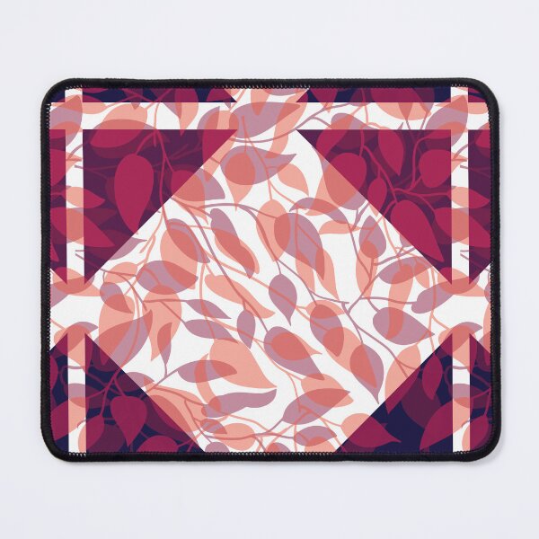 Item preview, Minimalist Leaf Line Art Illustration as a Seamless Surface Pattern Design designed and sold by ZaryaKiqo.