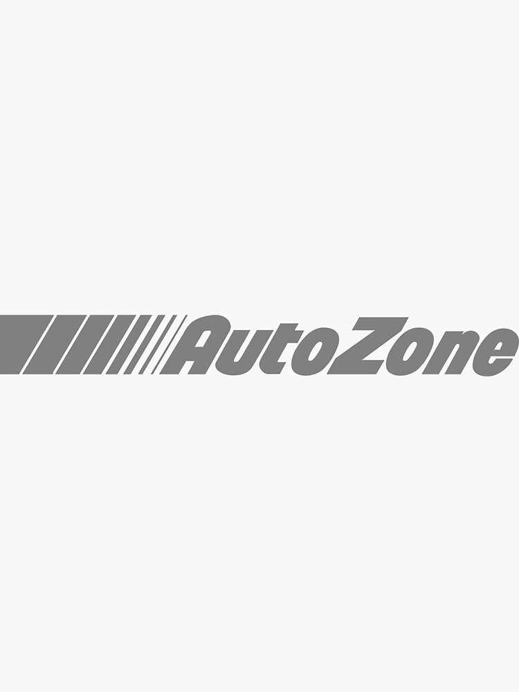 "Logo Autozone." Sticker by Marga9Gerlach Redbubble