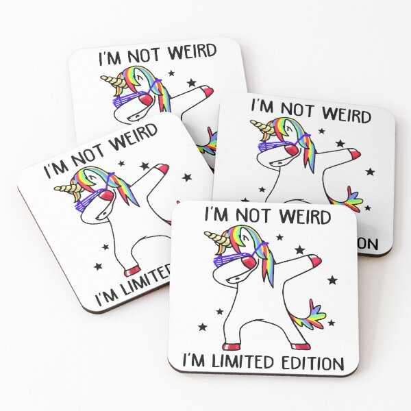 Item preview, I'm Not Weird I'm Limited Edition Funny Dab Unicorn designed and sold by DesignByHalen.
