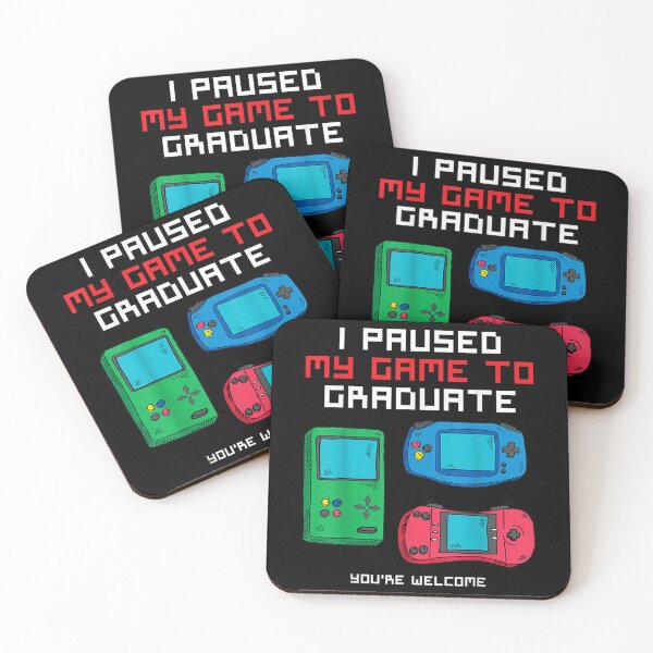 Item preview, I Paused My Game To Graduate Funny Level Graduating Control  designed and sold by laurenm233.