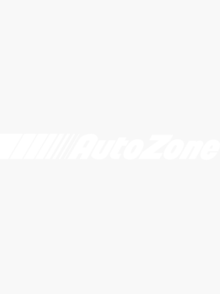 "Logo Autozone." Sticker by Marga9Gerlach Redbubble