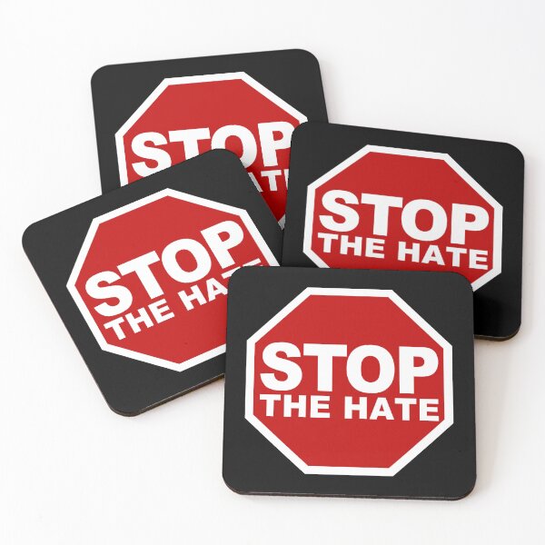 Item preview, Stop The Hate (Stop Hating Eachother • Stop Road Sign • Cool Funny Viral Quote) designed and sold by SassyClassyMe.