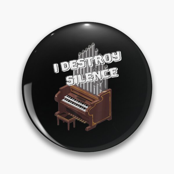Item preview, I Destroy Silence Church Organ Organist Musician Cathedral  designed and sold by 77tara.