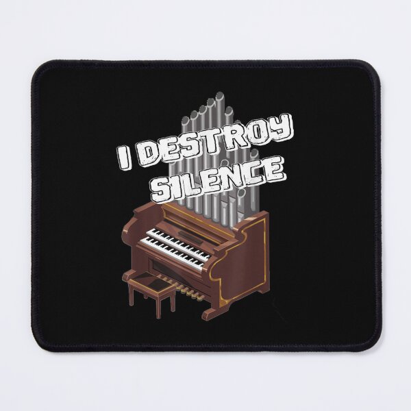 Item preview, I Destroy Silence Church Organ Organist Musician Cathedral  designed and sold by 77tara.
