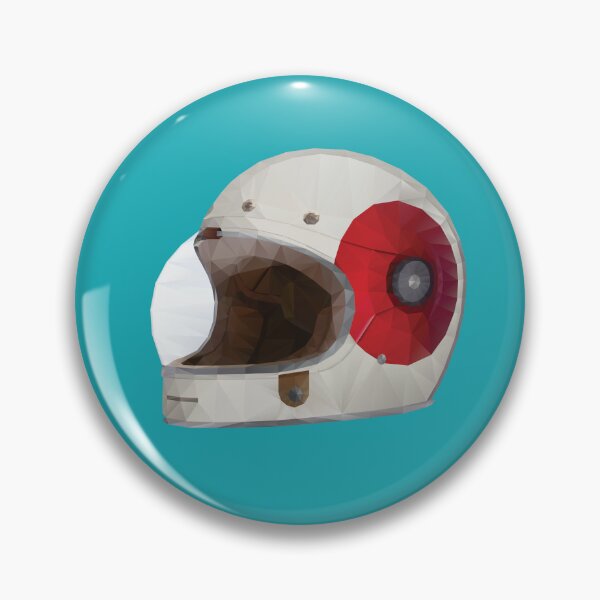 Artikelvorschau, Bell Bullitt Cafe Racer Helm Polygon Art.-Nr entworfen und verkauft von polymolystudio.