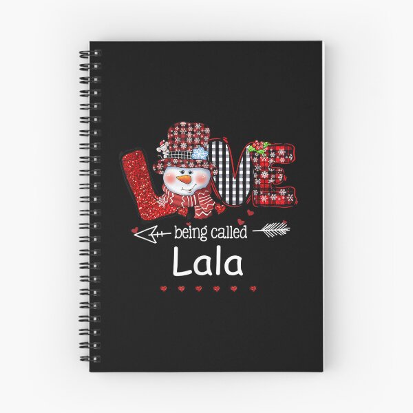 Item preview, Love Being Called Lala Snowman Christmas Red Plaid  designed and sold by 77tara.