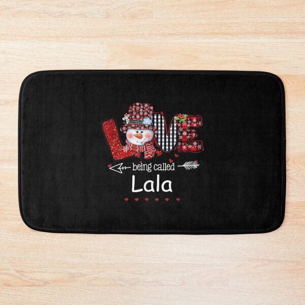Item preview, Love Being Called Lala Snowman Christmas Red Plaid  designed and sold by 77tara.