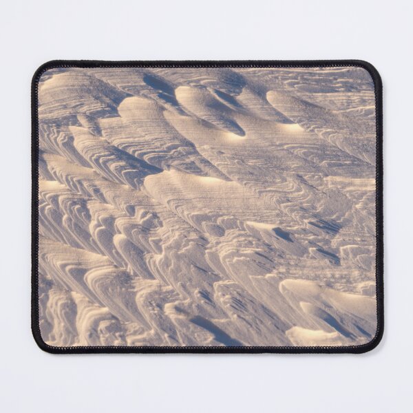 Item preview, Abstracts by Nature - Wind Sculpted Snow Reliefs in Gold and Blue designed and sold by Georgia Mizuleva.