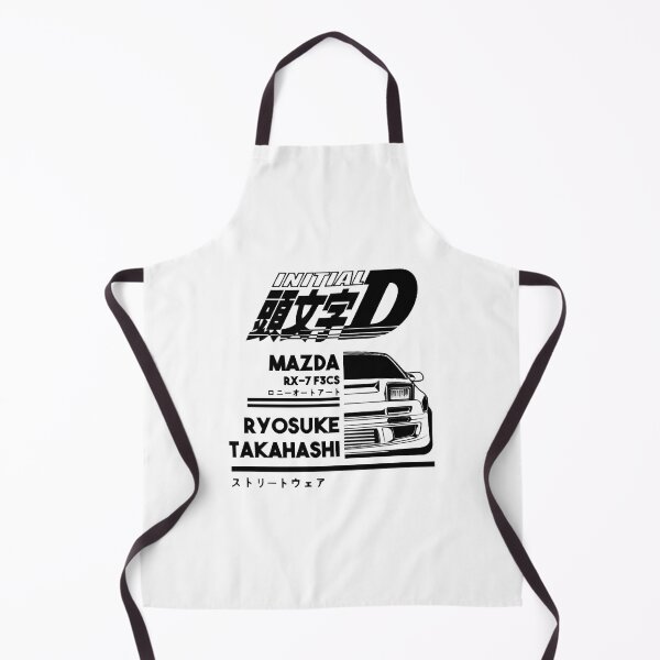 Item preview, Mazda RX 7 Initial D ( Black print ) 4  designed and sold by edestiney.