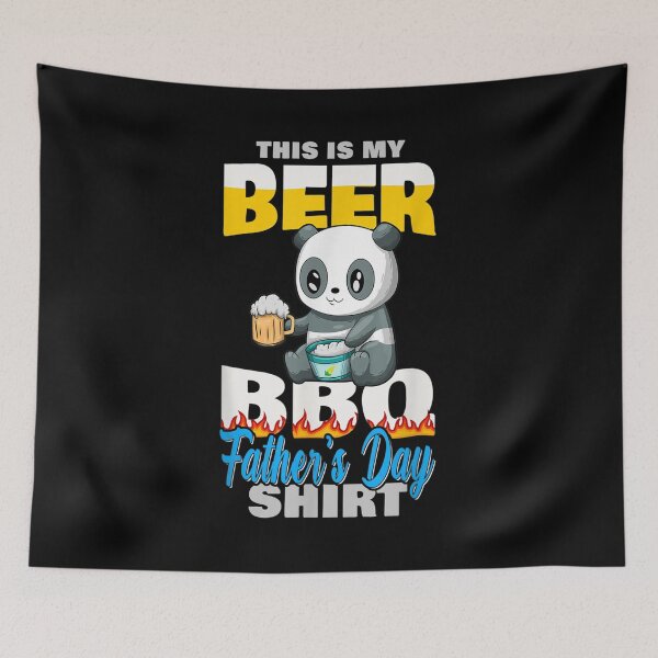 Item preview, Cute Panda Funny Bbq Grilling Beer Lover Father's Day  designed and sold by 77tara.