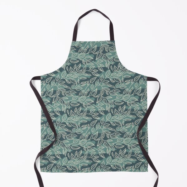 Item preview, Minimalist Leaf Line Art Illustration as a Seamless Surface Pattern Design designed and sold by ZaryaKiqo.