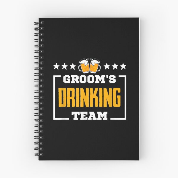 Item preview, Groom's Drinking Team Bachelor Party  designed and sold by laurenm233.