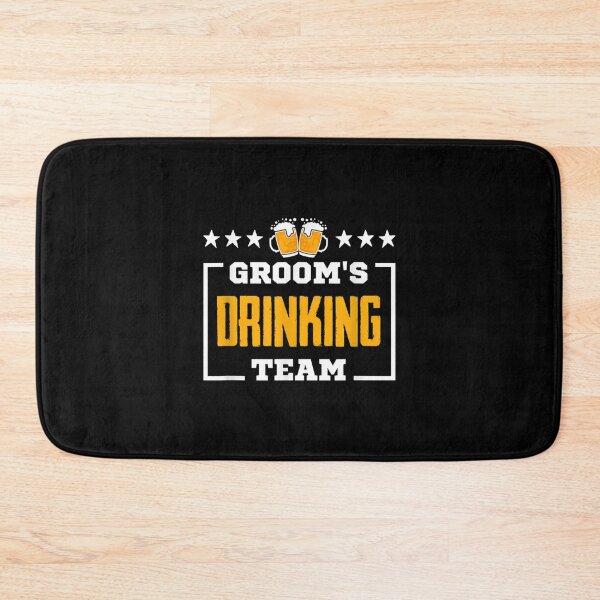 Item preview, Groom's Drinking Team Bachelor Party  designed and sold by laurenm233.