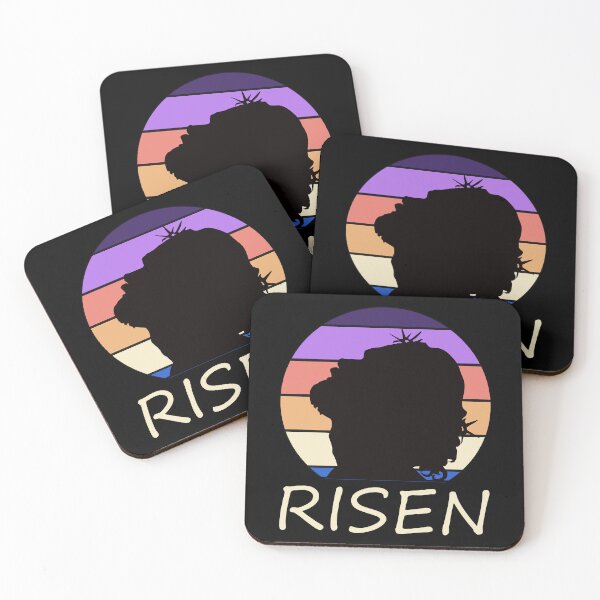 Item preview, Jesus is risen easter yellow text designed and sold by CharisCreations.